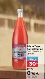Carrefour Market Bibite Zero Sanpellegrino offerta
