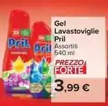 Carrefour Market Gel Lavastoviglie Pril Assortiti 540 ml offerta