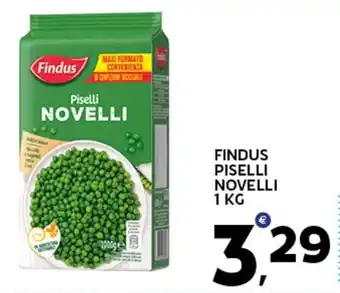 Extra Supermercati FINDUS PISELLI NOVELLI 1 KG offerta