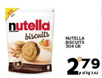 Extra Supermercati NUTELLA BISCUITS 304 gr offerta