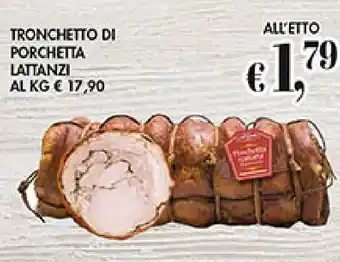 Coal TRONCHETTO DI PORCHETTA LATTANZI offerta