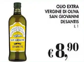 Coal OLIO EXTRA VERGINE DI OLIVA SAN GIOVANNI DESANTIS L1 offerta
