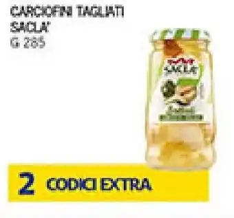 Coal CARCIOFINI TAGLIATI SACLA g 285 offerta