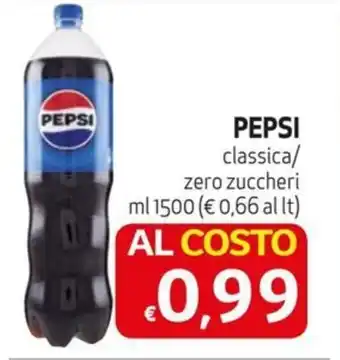 Maxi Family PEPSI classica/ zero zuccheri ml 1500 offerta