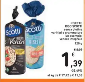 Spazio Conad RISETTE RISO SCOTTI offerta