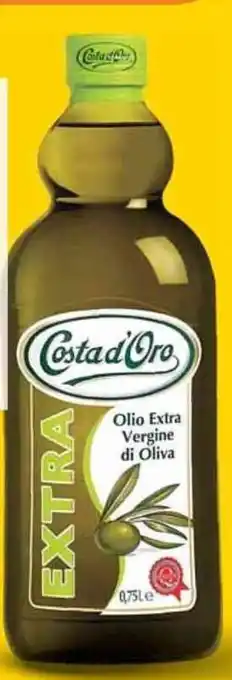 Carrefour Market Olio Extra Vergine di Oliva "Extra" Costa d'Oro 750 ml offerta