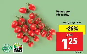 Lidl Pomodoro Piccadilly 500 g confezione offerta