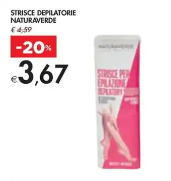 STRISCE DEPILATORIE NATURAVERDE