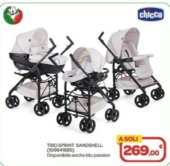 Bimbo Store Chicco trio sprint sandshell offerta