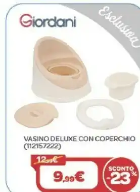 Bimbo Store Vasino deluxe con coperchio offerta