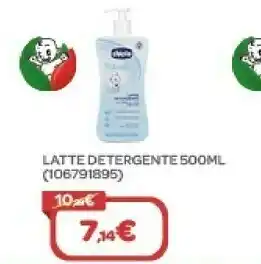 Bimbo Store Chicco latte detergente offerta