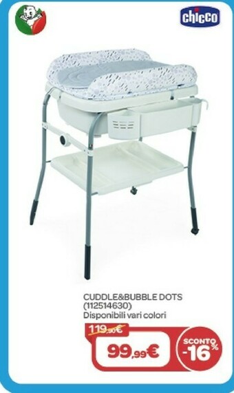 Bimbo Store Chicco cuddle& bubble dots offerta