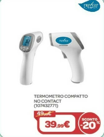 Bimbo Store Nuvita termometro compatto no contact offerta