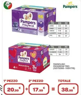 Bimbo Store Pannolino progressi trio 1 pezzo offerta