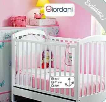 Bimbo Store Lettino alice bianco offerta