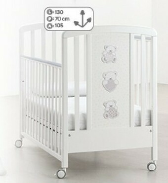 Bimbo Store Italbaby lettino sweet bear bianco offerta