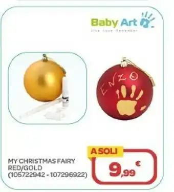 Bimbo Store Baby art my christmas fairy offerta