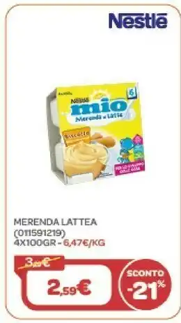 Bimbo Store Nestle merenda lattea offerta