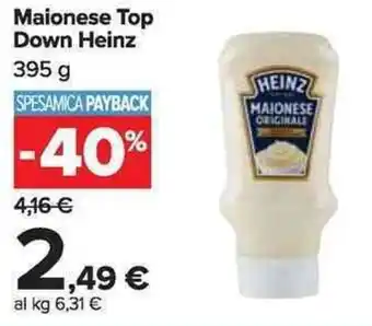 Maionese Top Down Heinz 395 g