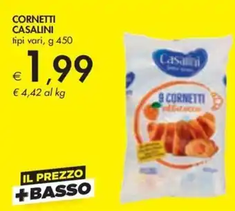 Bennet CORNETTI CASALINI tipi vari, g 450 offerta