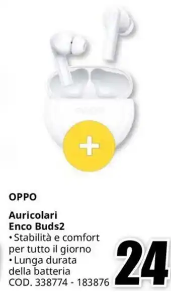MediaWorld OPPO Auricolari Enco Buds2 offerta