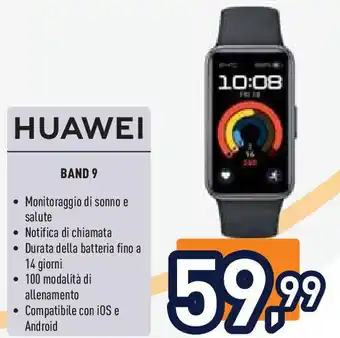 Unieuro HUAWEI BAND 9 offerta