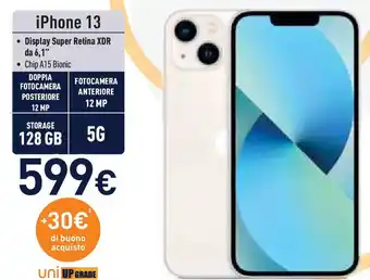 Unieuro iPhone 13 offerta