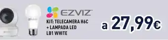Unieuro EZVIZ KIT TELECAMERA H6C offerta