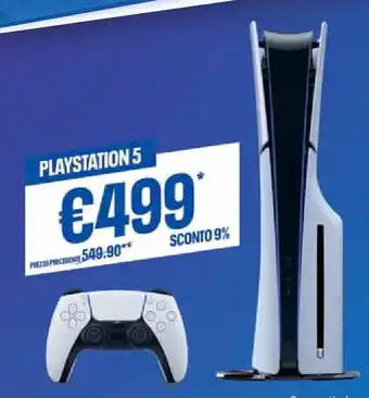 Unieuro PLAYSTATION 5 offerta