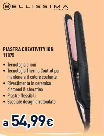 Unieuro BELLISSIMA PIASTRA CREATIVITY ION 11875 offerta