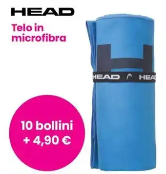 Despar HEAD Telo in microfibra 10 bollini offerta