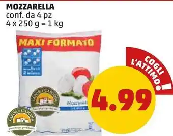 PENNY MOZZARELLA 1 kg offerta