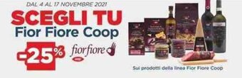 Coop 25% Fior Fiore Coop offerta