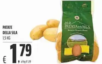 Coop Patate Della Sila 1,5kg offerta