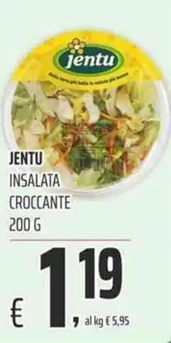 Coop Jentu Insalata Croccante 200g offerta