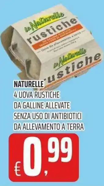 Coop Naturelle 4 Uova Rustiche offerta