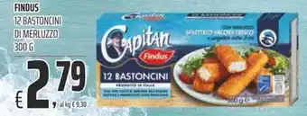 Coop Findus 12 Bastoncini di merluzzo 300g offerta
