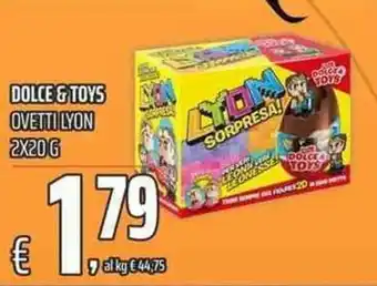 Coop Dolce & Toys Ovetti Lyon 2x20g offerta
