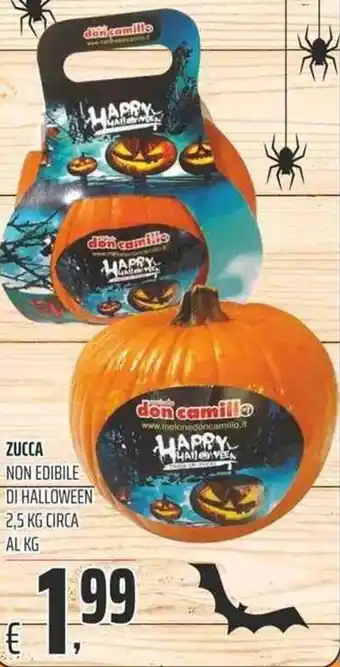 Coop Zucca Non Edibile di Halloween 2,5kg circa offerta