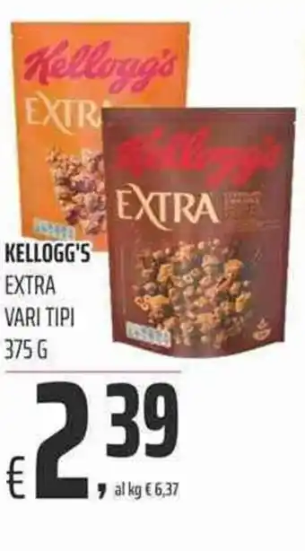 Coop Kellogg's Extra vari tipi 375g offerta