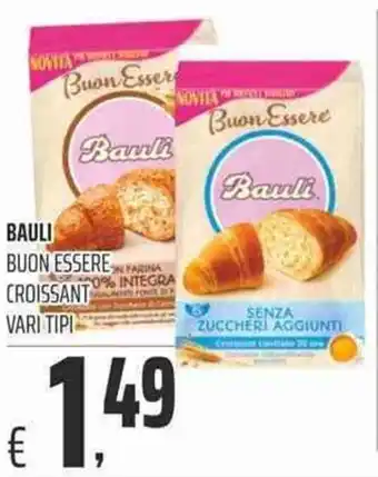Coop Bauli Buon Essere Croissant vari tipi offerta