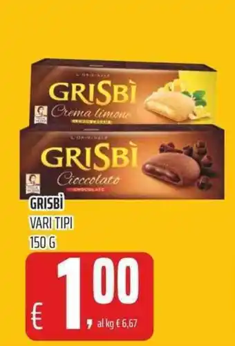 Coop Grisbì 150g offerta