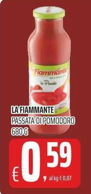 Coop La Fiammante Passata di Pomodoro 680g offerta