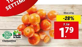 Lidl Clementine offerta