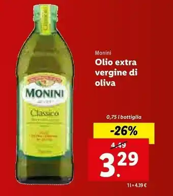 Olio extra vergine di oliva classico 750 g(ml)