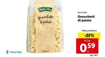 Lidl Gnocchetti di patate offerta