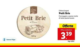 Lidl Petit brie offerta