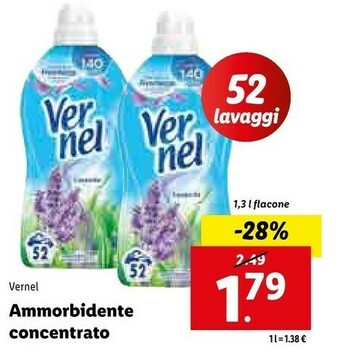Lidl Ammorbidente concentrato offerta