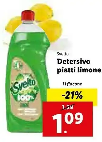 Lidl Detersivo piatti offerta