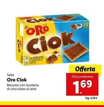 Lidl Oro ciok offerta